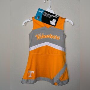 Tennessee girls cheerleader outfit, bloomers included